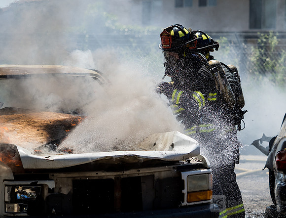BFD Car Fire Training