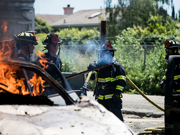 BFD Car Fire Training