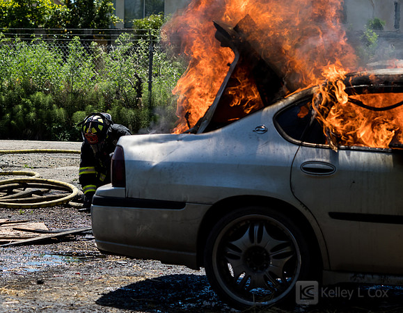 BFD Car Fire Training