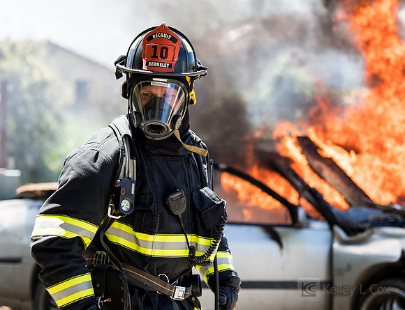 BFD Car Fire Training