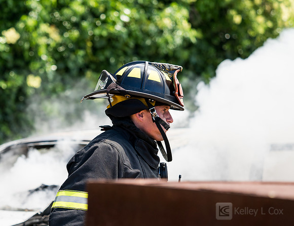 BFD Car Fire Training