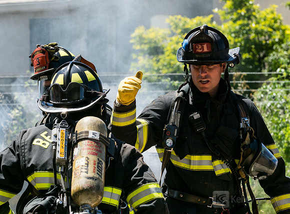 BFD Car Fire Training