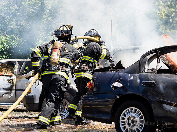 BFD Car Fire Training