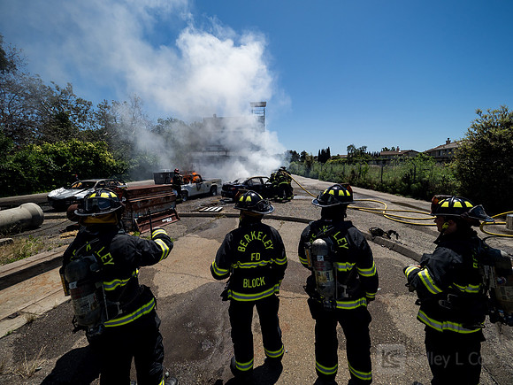 BFD Car Fire Training