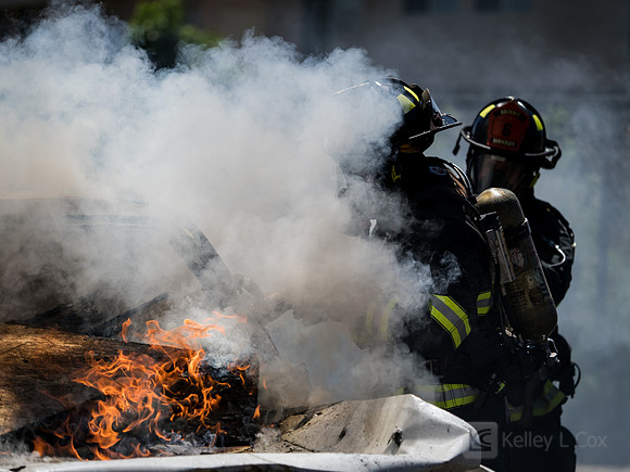BFD Car Fire Training