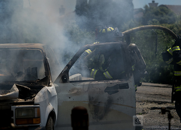 BFD Car Fire Training