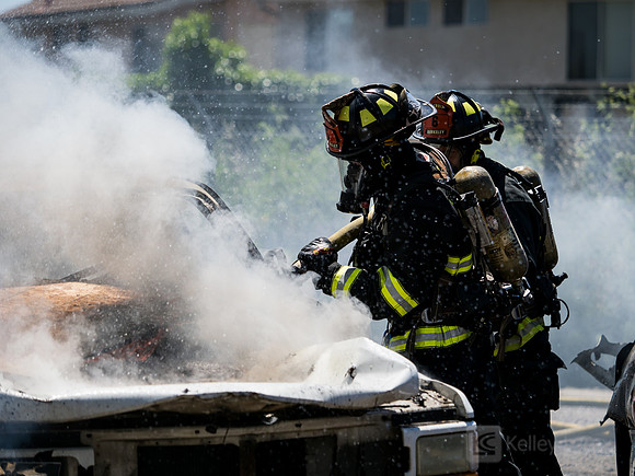 BFD Car Fire Training
