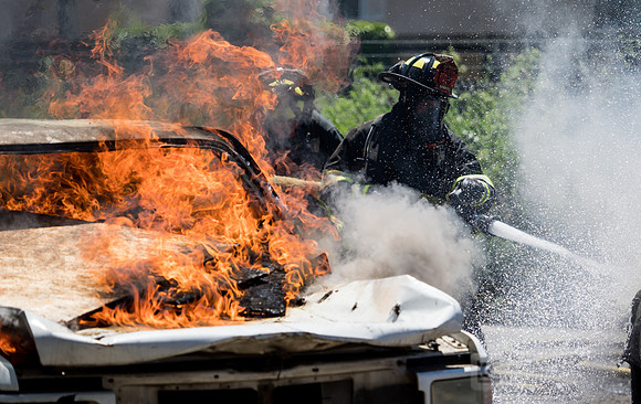 BFD Car Fire Training