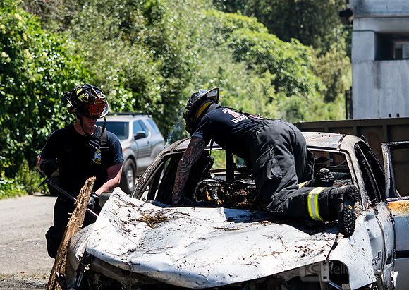 BFD Car Fire Training