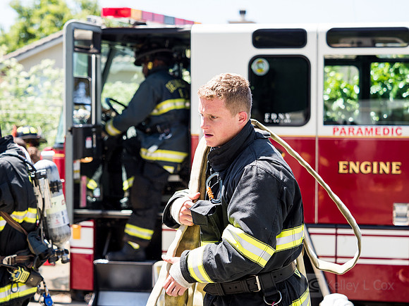 BFD Car Fire Training