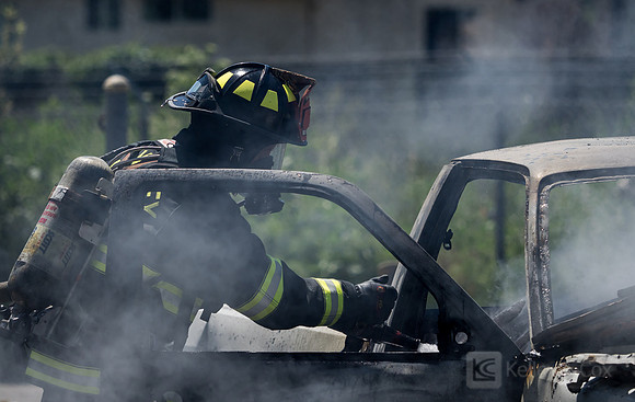 BFD Car Fire Training