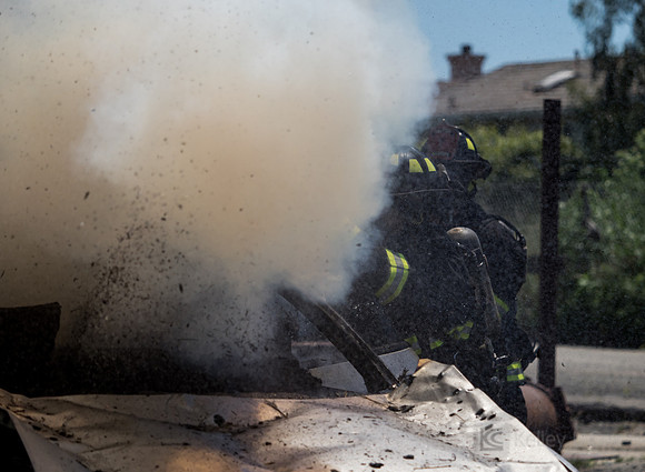 BFD Car Fire Training