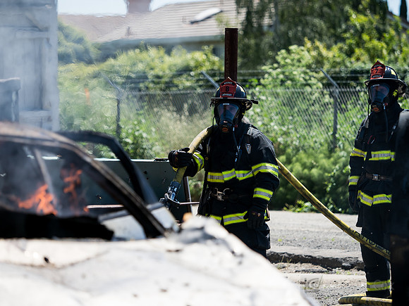 BFD Car Fire Training