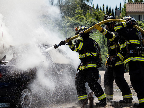 BFD Car Fire Training