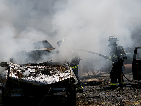 BFD Car Fire Training