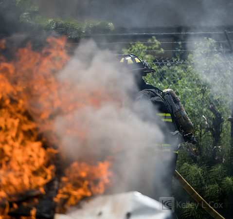 BFD Car Fire Training
