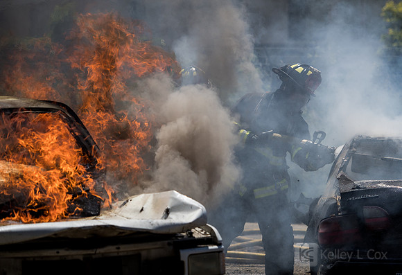 BFD Car Fire Training
