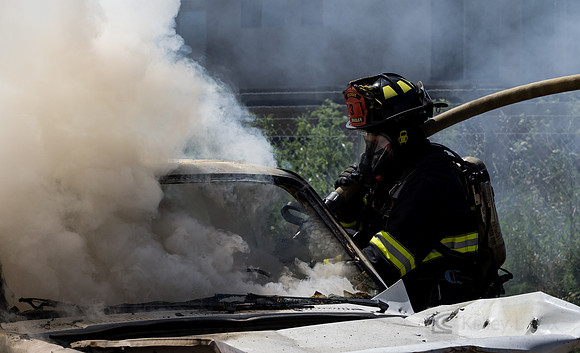 BFD Car Fire Training
