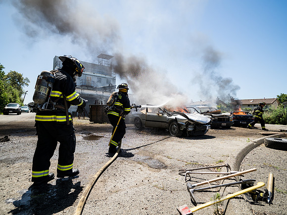 BFD Car Fire Training