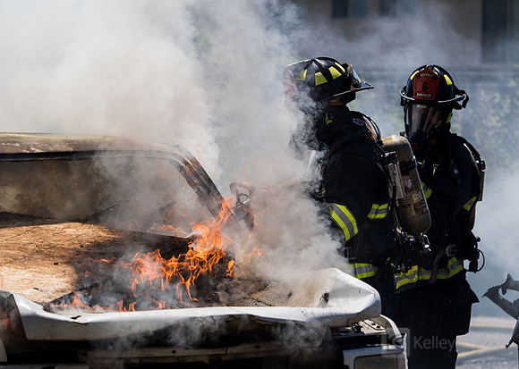 BFD Car Fire Training