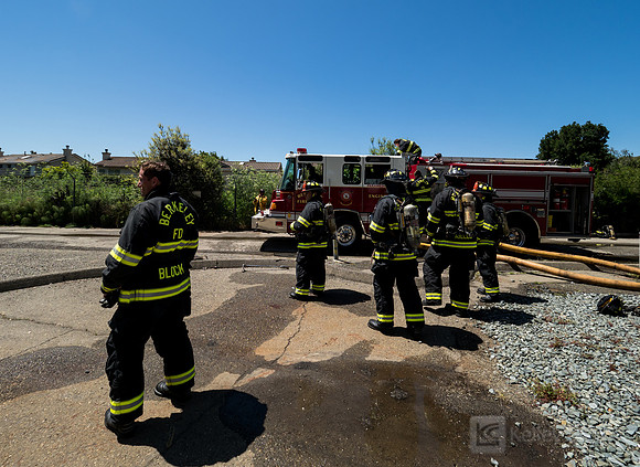 BFD Car Fire Training