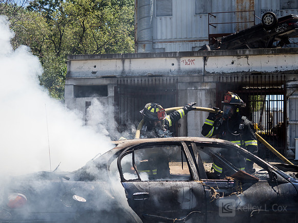 BFD Car Fire Training