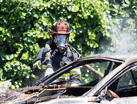 BFD Car Fire Training
