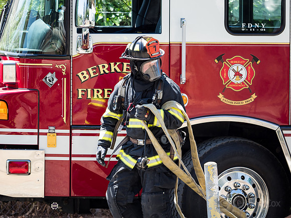 BFD Car Fire Training