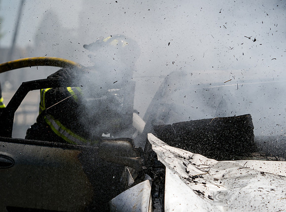 BFD Car Fire Training