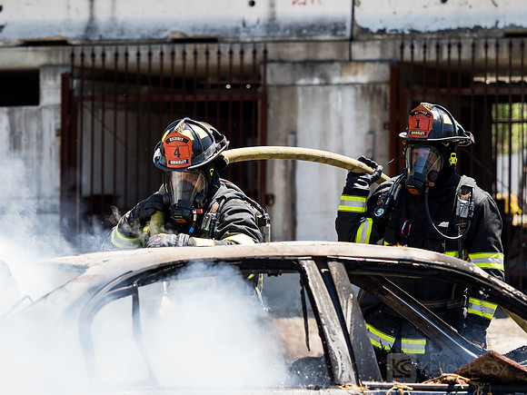 BFD Car Fire Training