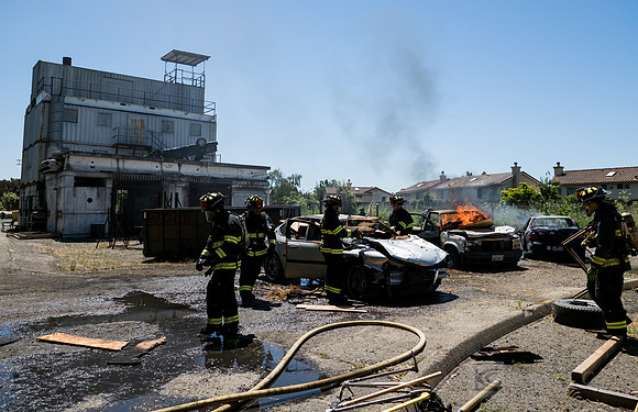 BFD Car Fire Training