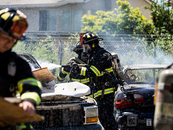 BFD Car Fire Training