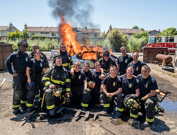 BFD Car Fire Training