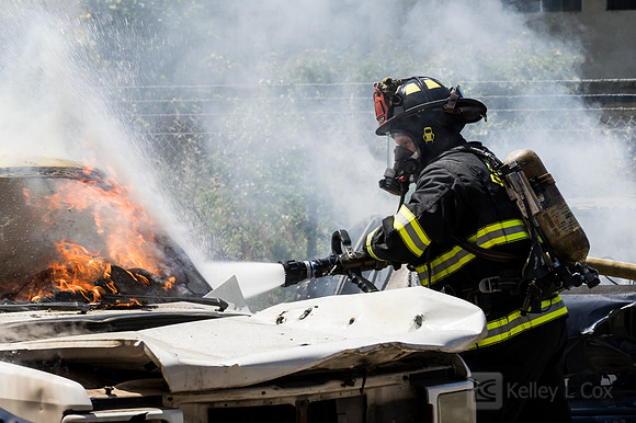 BFD Car Fire Training
