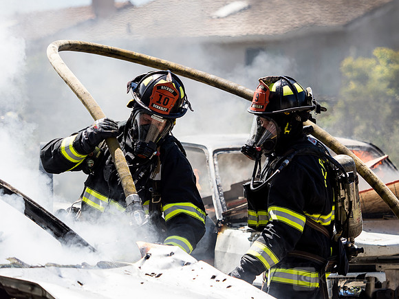 BFD Car Fire Training