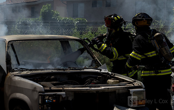 BFD Car Fire Training