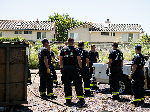 BFD Car Fire Training