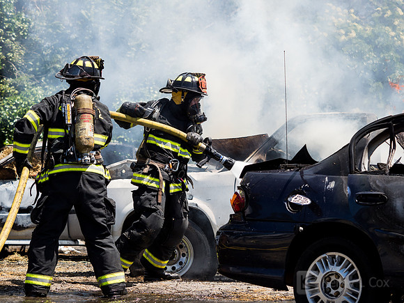 BFD Car Fire Training