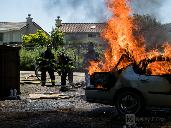 BFD Car Fire Training