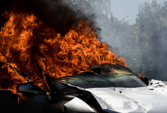 BFD Car Fire Training