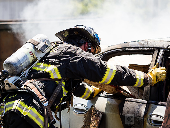 BFD Car Fire Training