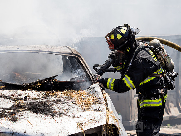 BFD Car Fire Training