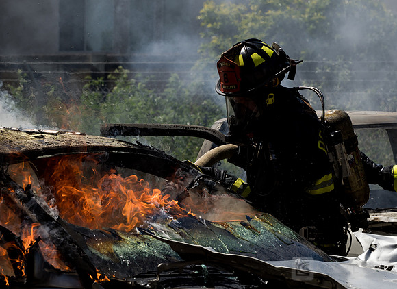BFD Car Fire Training