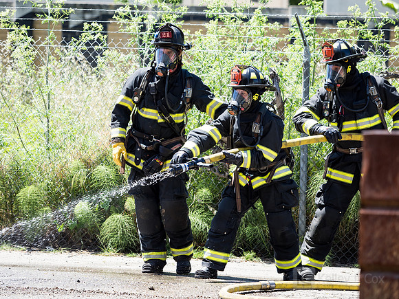 BFD Car Fire Training