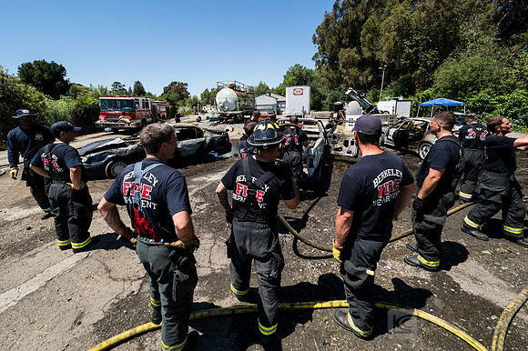 BFD Car Fire Training