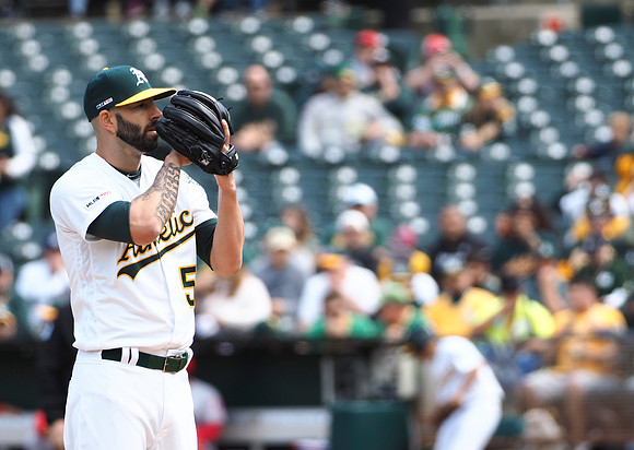 MLB: Los Angeles Angels at Oakland Athletics