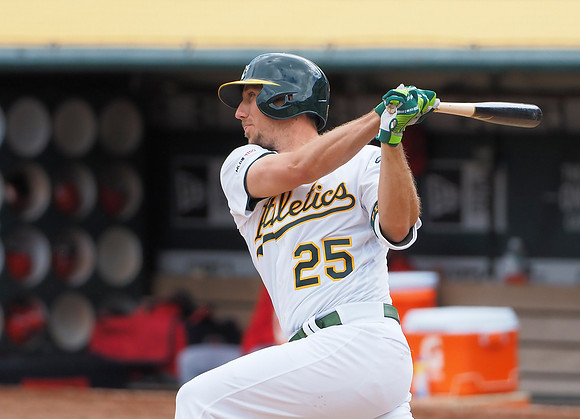 MLB: Los Angeles Angels at Oakland Athletics
