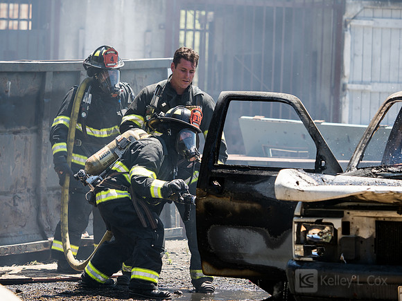 BFD Car Fire Training