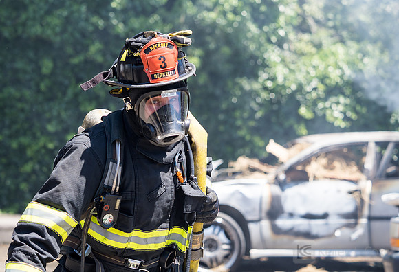 BFD Car Fire Training