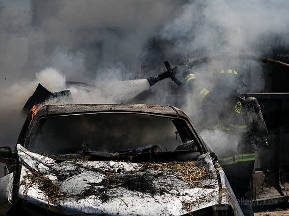 BFD Car Fire Training